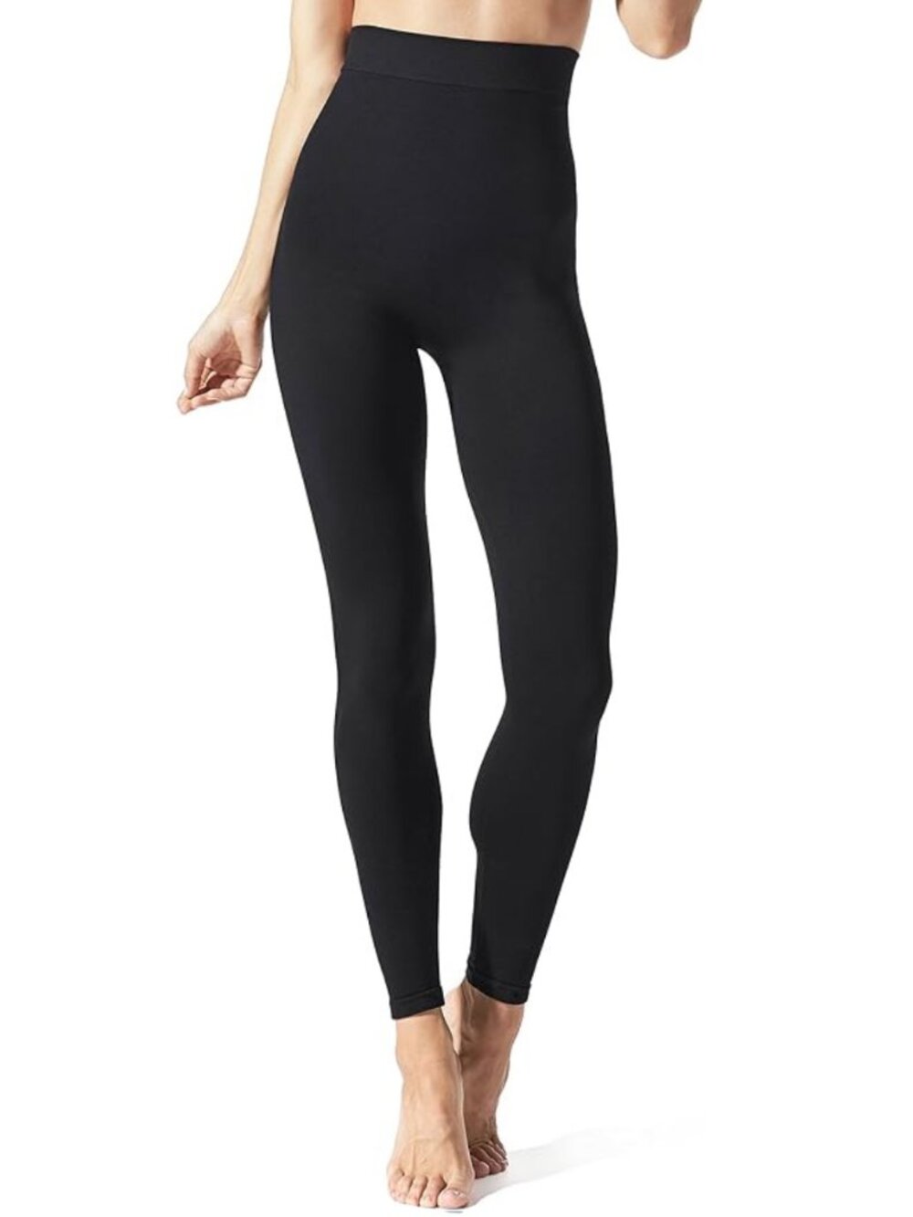 BLANQI Everyday Leggings Black High Rise Postpartum Nursing Support (M) EUC